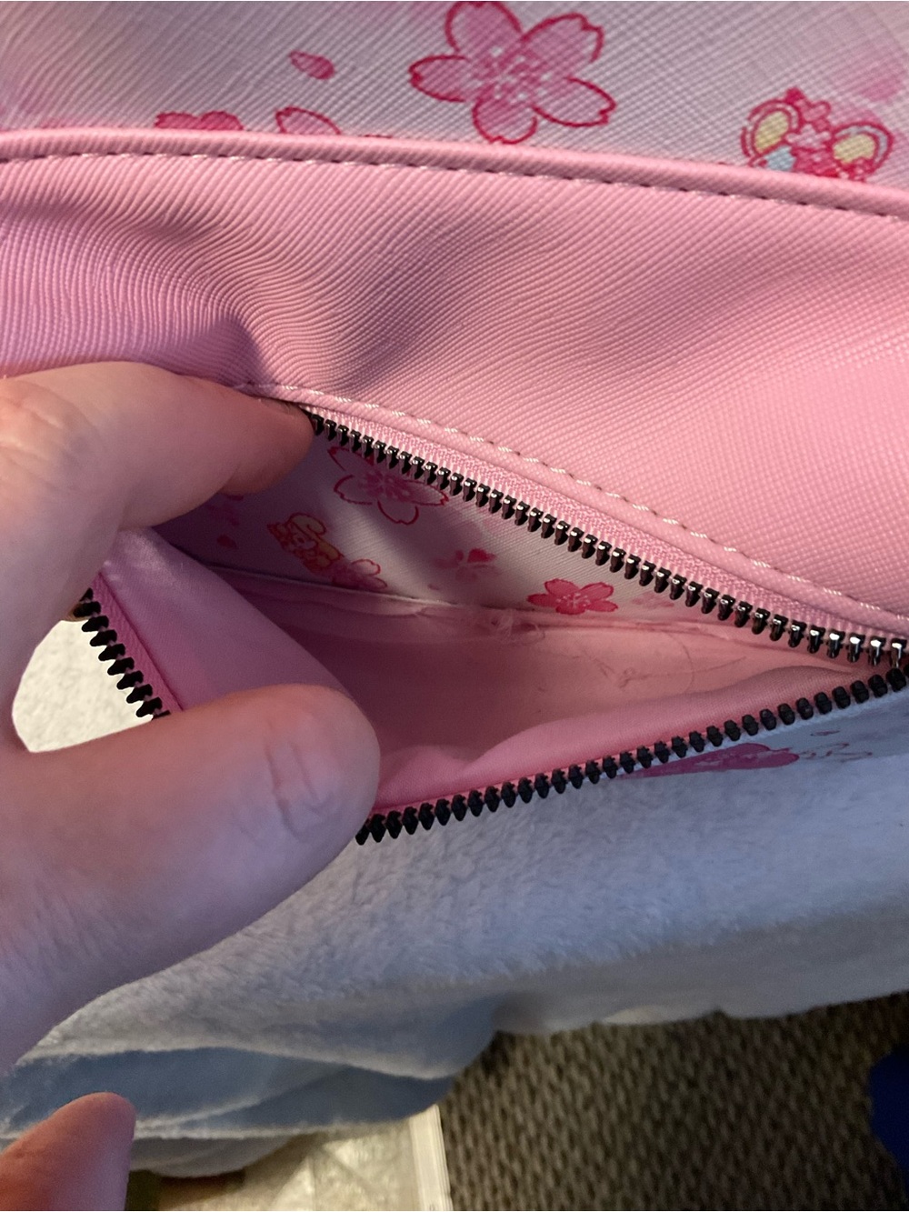 My Melody Sanrio Pastel Rose Mini Backpack View 4